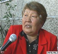 "Kazakhstan. Nafisa Sydykbekova, Trade Unions activist. Taldykorgan, Oct2008 "