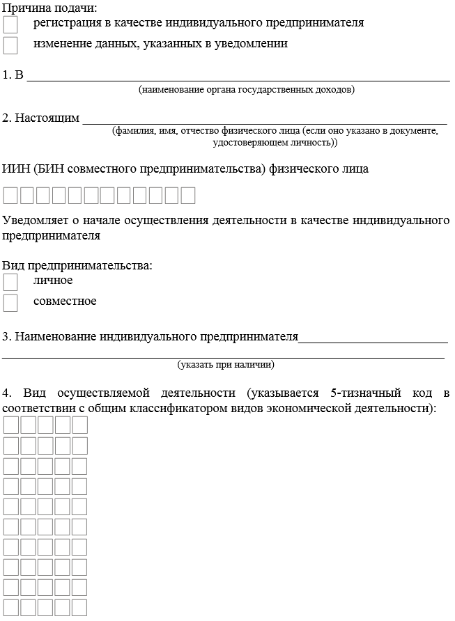 кого уведомить о регистрации ип кого уведомить о регистрации ип